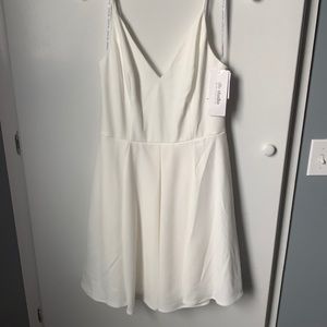 David’s Bridal db Studio short wedding Dress
